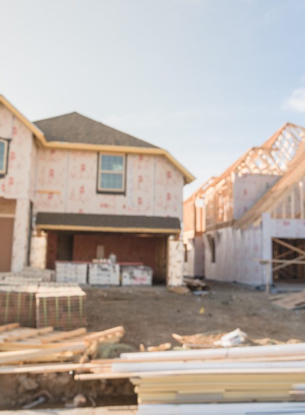 House under construction. Principles for Building Trust in God