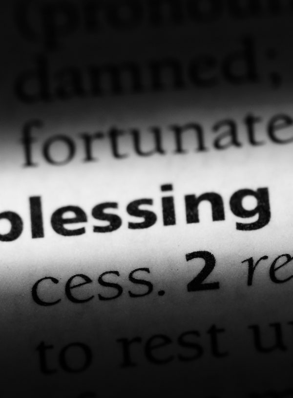 Dictionary page: word blessing. God Provides Our Needs: A Benefit of Faith